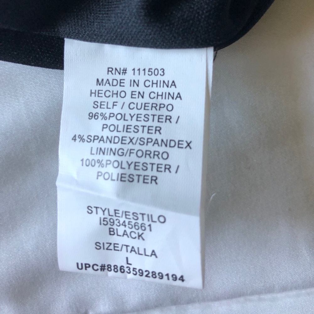 Lily Rose black sequin mini skirt  stretch - Picture 4 of 4